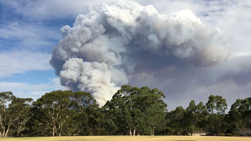 Bushfire at Cherry Gardens